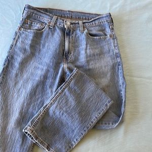 Levi’s original fit 505 jeans. Size 30W, 32L.